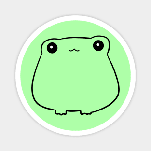 Cute Frog Outline Magnet